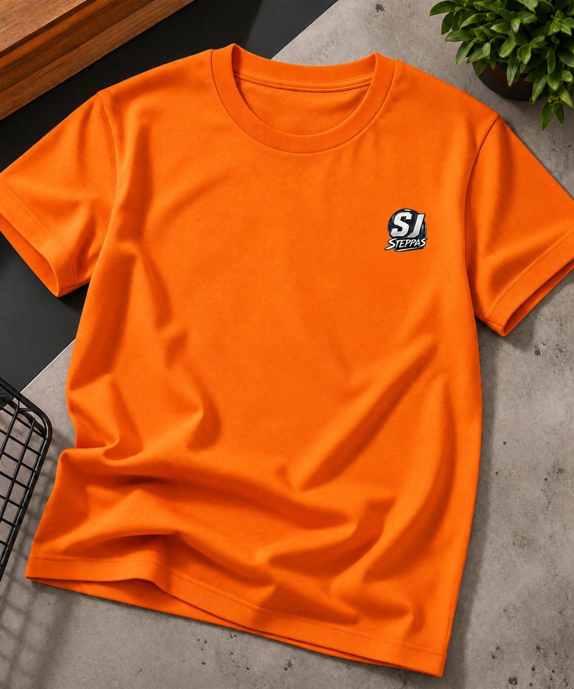 SJ Steppas Left-Chest Logo T-Shirt – Premium Urban Streetwear