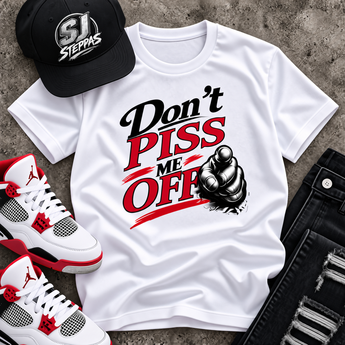 Don’t PISS Me Off Graphic T-Shirt – Funny Bold Streetwear Statement Tee