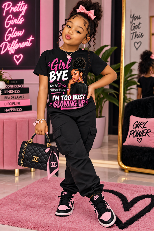 Girl Bye Graphic T-Shirt – Go Be Messy Somewhere Else Sassy Statement Tee