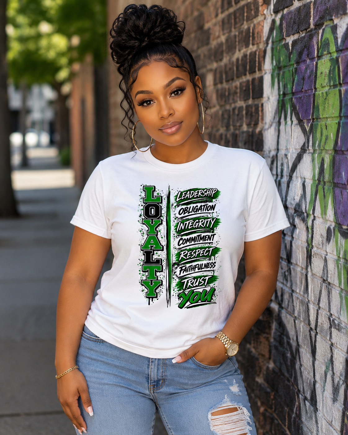 Loyalty Graphic T-Shirt – Honor, Trust & Respect Streetwear Tee