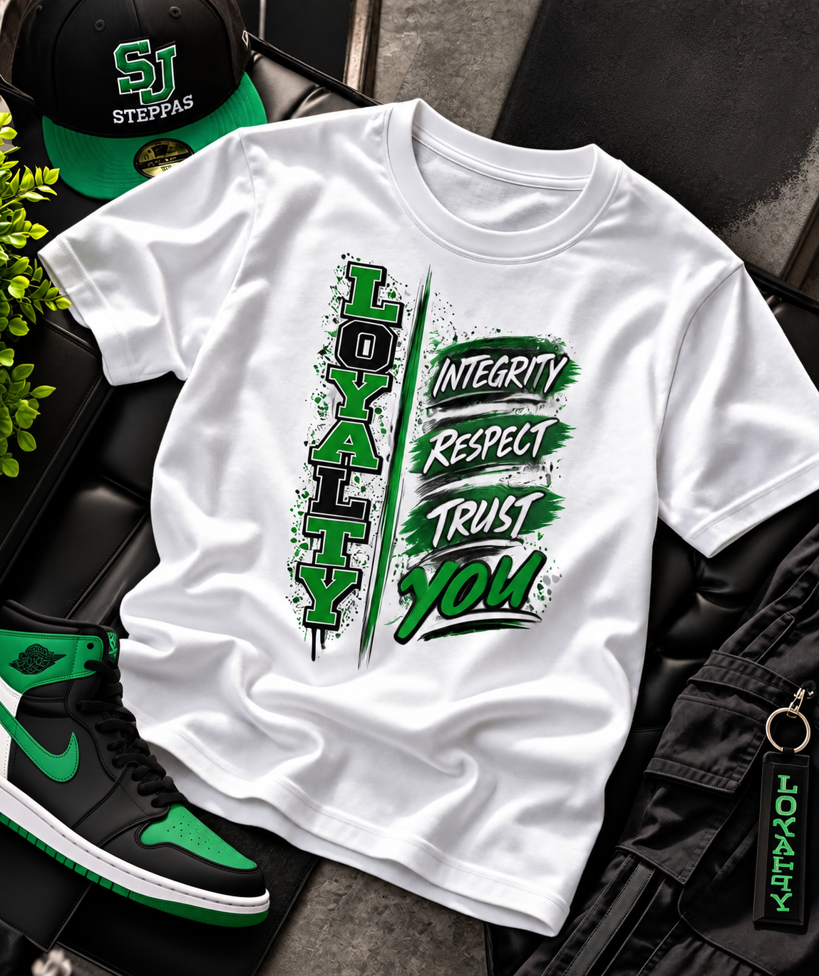 Loyalty Graphic T-Shirt – Honor, Trust & Respect Streetwear Tee