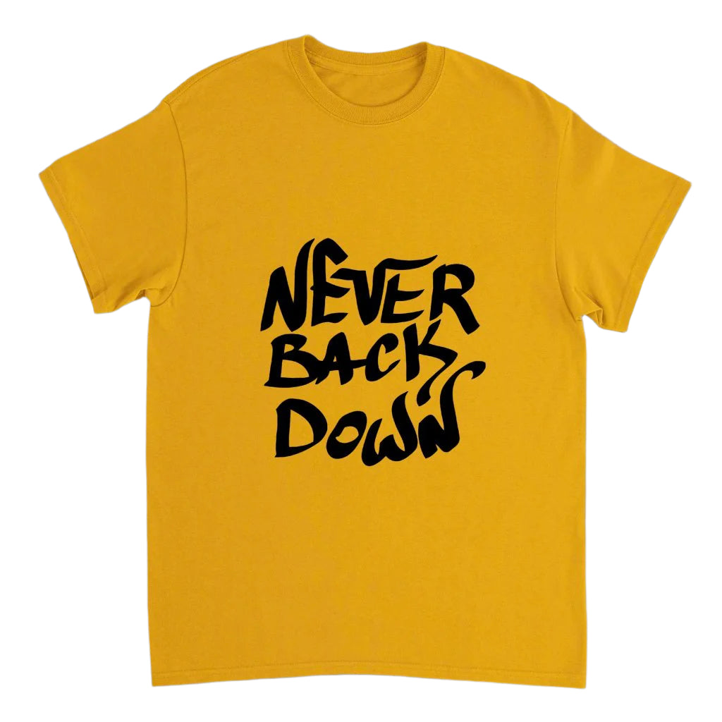 Never Back Down