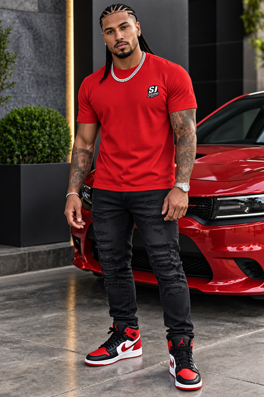 SJ Steppas Left-Chest Logo T-Shirt – Premium Urban Streetwear
