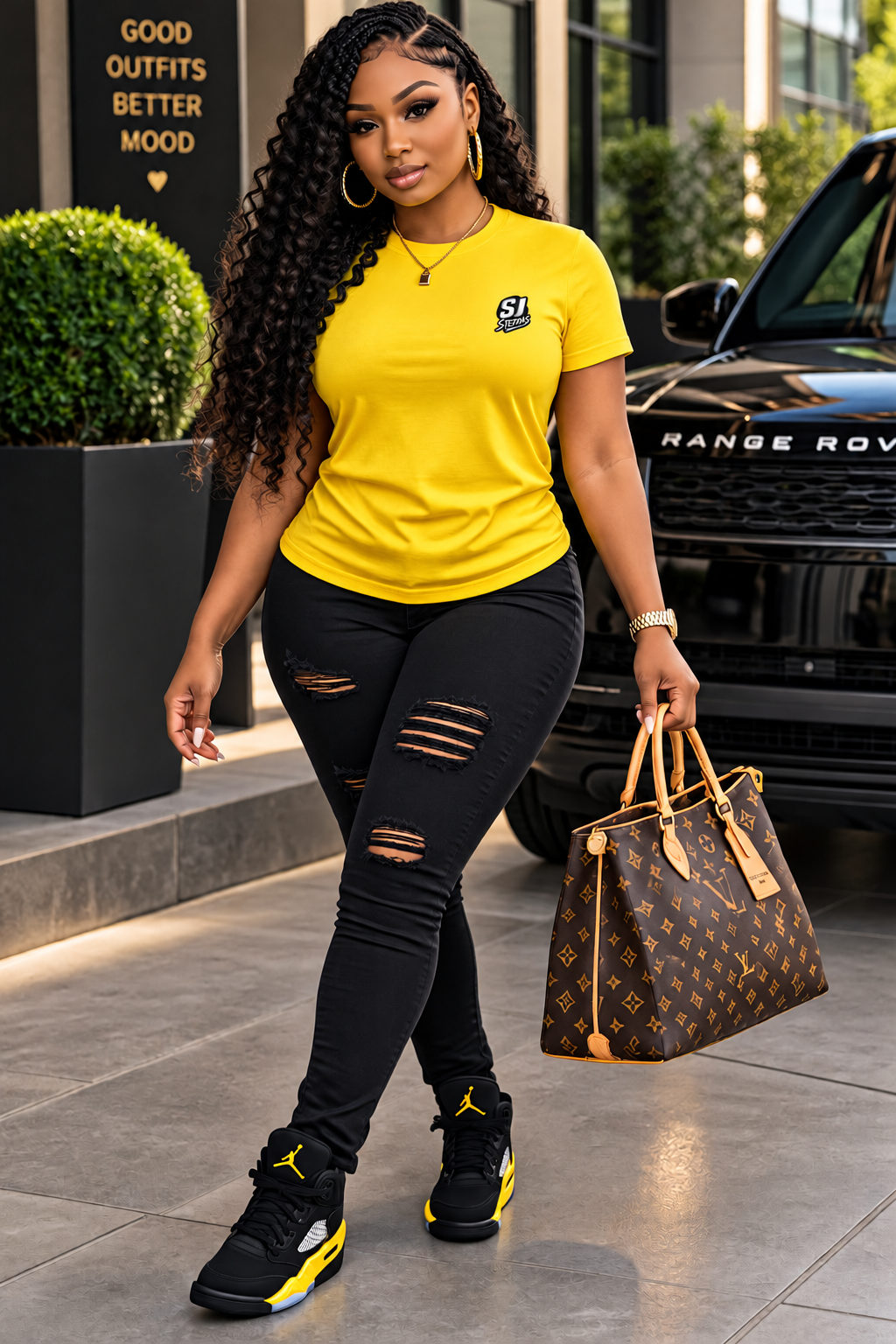 SJ Steppas Left-Chest Logo T-Shirt – Premium Urban Streetwear