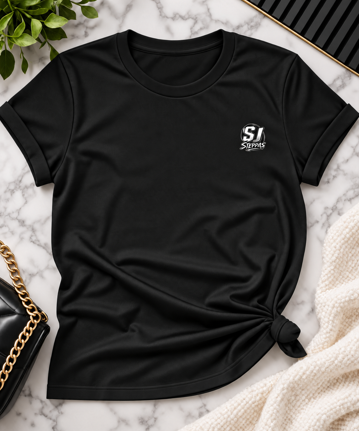 SJ Steppas Left-Chest Logo T-Shirt – Premium Urban Streetwear