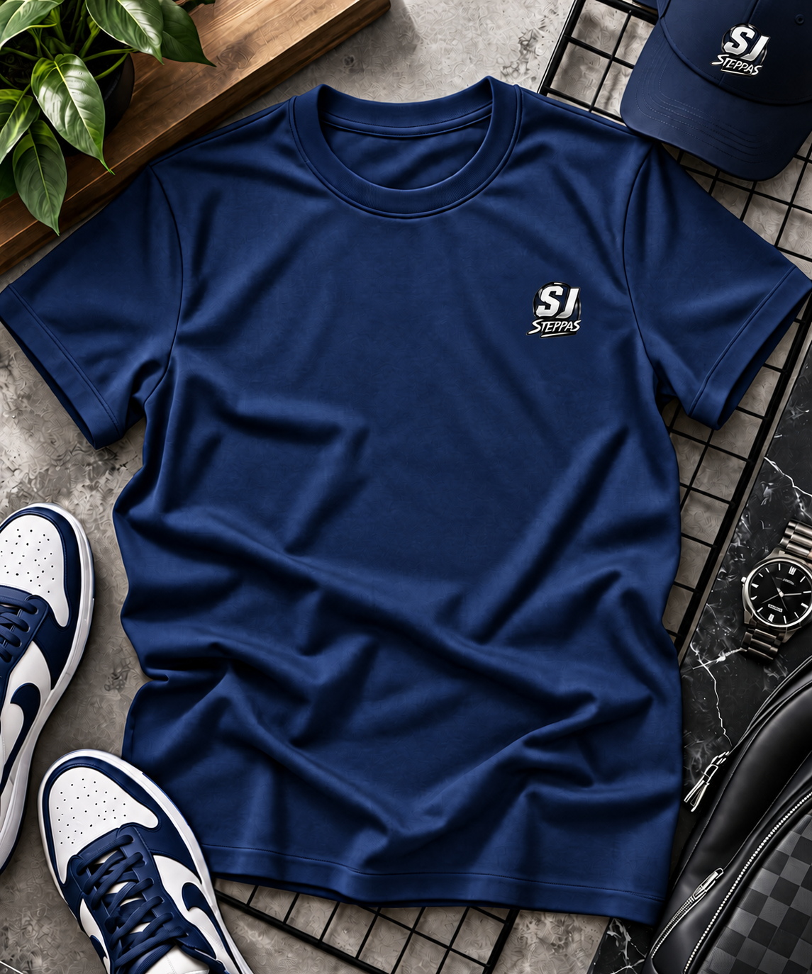 SJ Steppas Left-Chest Logo T-Shirt – Premium Urban Streetwear