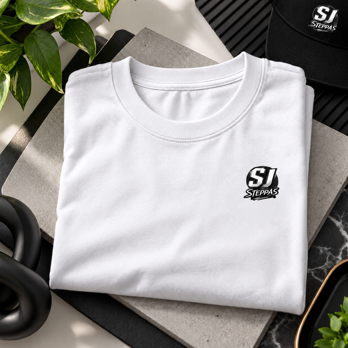 SJ Steppas Left-Chest Logo T-Shirt – Premium Urban Streetwear
